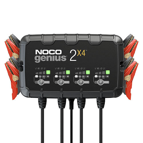 Genius Chargers 4-Bank 8a Battery Charger 651109
