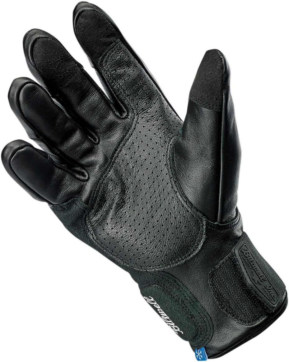 BILTWELL Belden Gloves - Black - Large 1505-0101-304