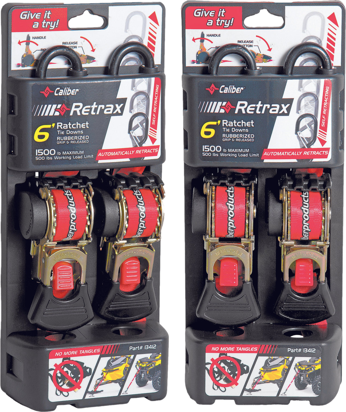 CALIBER Retrax Retractable Strap 13412