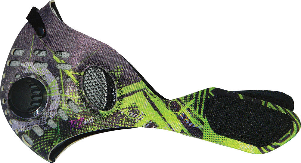 RZ MASK Adult Mask (Digi-Tech Green) 75949