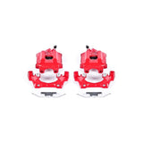 Power Stop 92-98 BMW 318i Rear Red Calipers w/Brackets - Pair S1620
