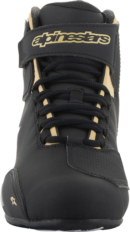 ALPINESTARS Women's Sektor Shoes - Black/Champagne - US 6 2515719-1090-6