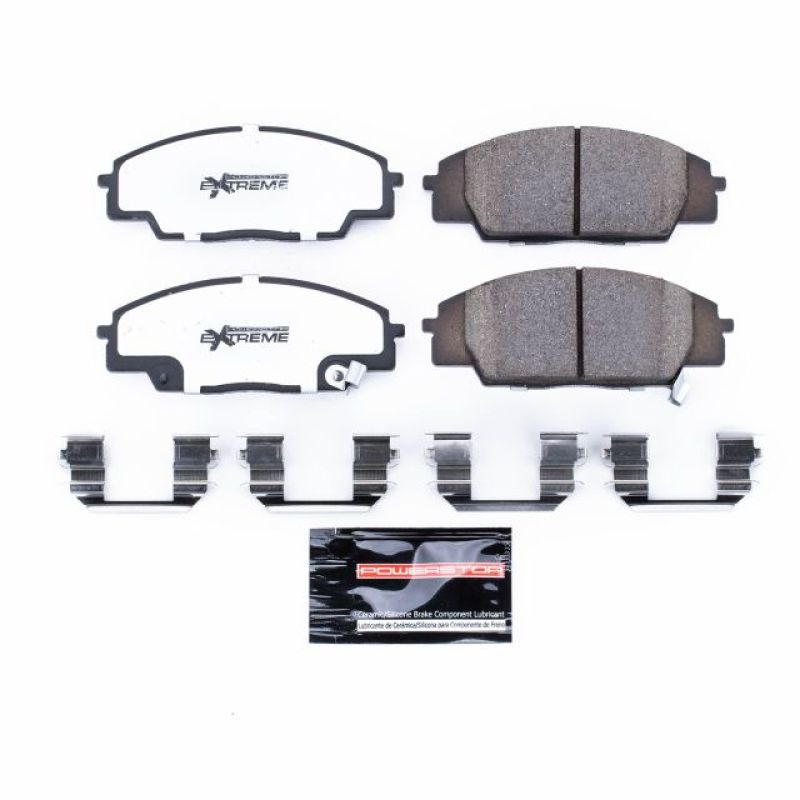 Power Stop 07-10 Acura CSX Front Z26 Extreme Street Brake Pads w/Hardware Z26-829