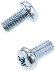 BOLT Pan Head Phillips Screw 6x1.0x12mm 10/Pk 022-20612