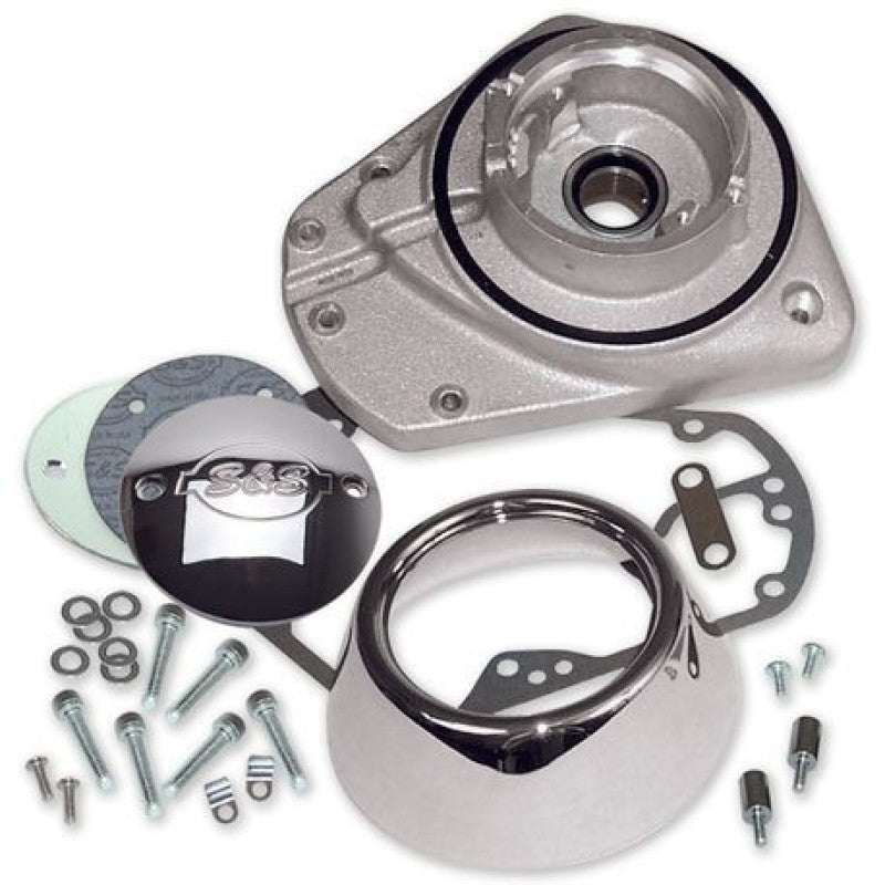 S&S Cycle 73-92 BT Alternator Gearcover Kit - Natural 31-0203