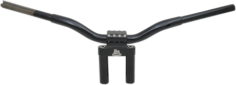 LA CHOPPERS Handlebar - Kage Fighter - 8" - Black LA-7335-04B