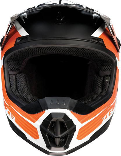 Z1R Youth Rise Helmet - Flame - Orange - Small 0111-1442