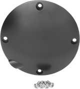 DRAG SPECIALTIES Cubierta Derby - Negro satinado 33-0016KSB 