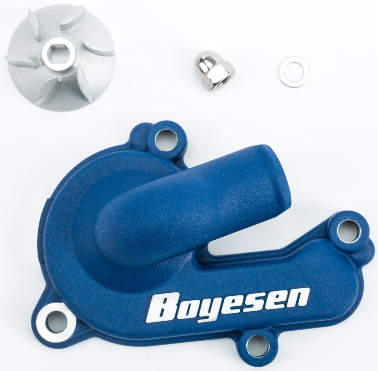BOYESEN Waterpump Cover & Impeller Kit Blue WPK-44AL