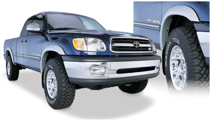Bushwacker 03-06 Toyota Tundra Standard Cab Fleetside Extend-A-Fender Style Flares 4pc - Black 30906-02