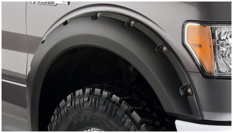 Bushwacker 09-14 Ford F-150 Pocket Style Flares 2pc - Black 20079-02