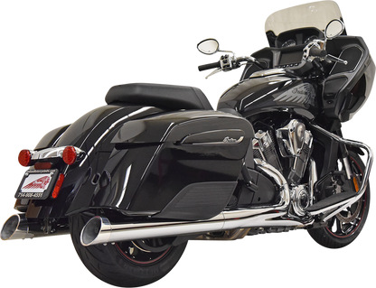 BASSANI XHAUST Chrome Mufflers 8C17S