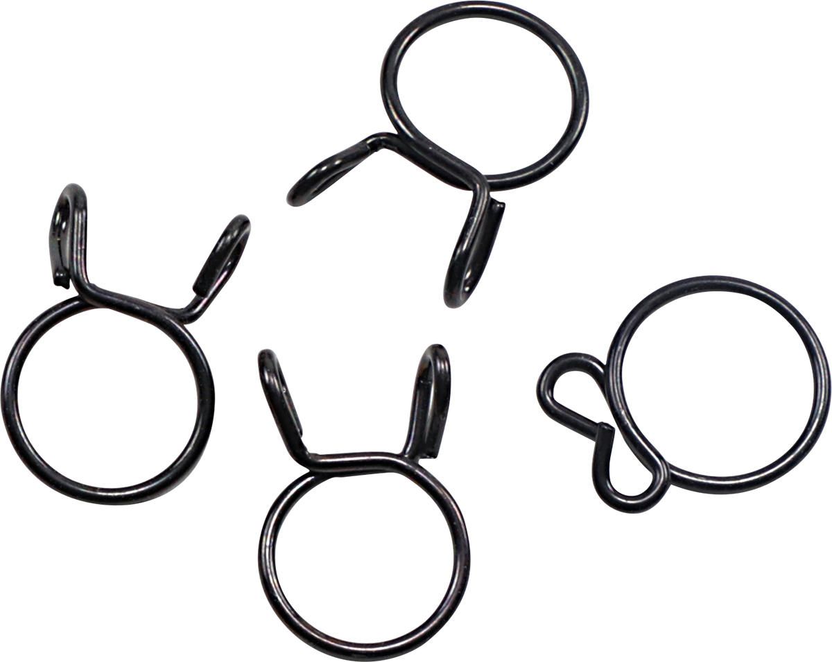 ALL BALLS Refill Kit - Wire Clamp - Black - 4-Pack FS00046