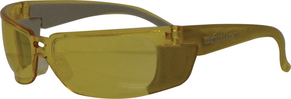 BOMBER Z-Bomb Safety Sunglasses Yello W W/Yellow Lens ZF102