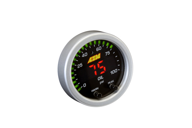 AEM X-Series Pressure 0-100psi Gauge Kit 30-0301