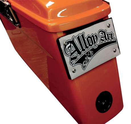 ALLOY ART License Plate Mount - Black LD-1