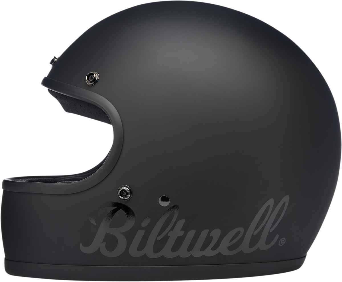 BILTWELL Gringo Helmet - Flat Black Factory - XS 1002-638-101