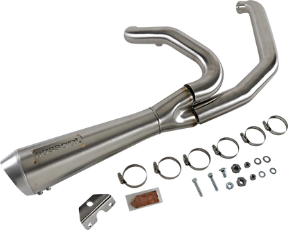 BASSANI XHAUST Escape Corto 2:1 para FL - Acero Inoxidable 1F42SS 