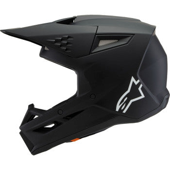 ALPINESTARS Youth SM3 Helmet - Solid - Matte Black - Small 8302225-110-YS