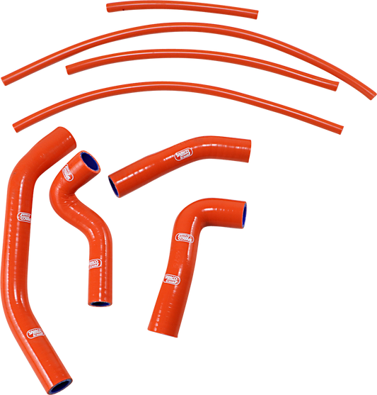 SAMCO SPORT Radiator Hose Kit - Orange - KTM KTM-77ORG