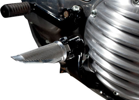 SPEED MERCHANT Footpegs - Raw HDSP-2