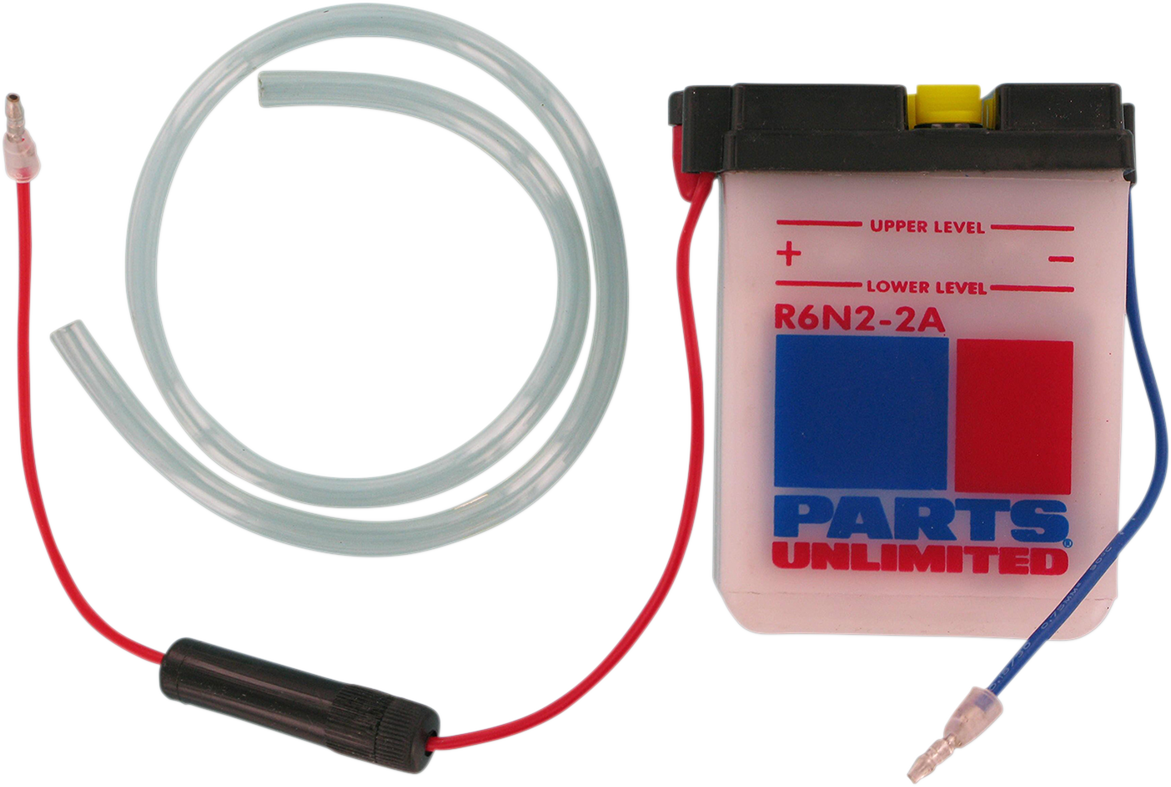 Parts Unlimited Conventional Battery 6n22a