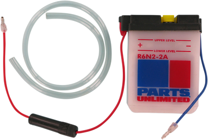 Parts Unlimited Conventional Battery 6n22a