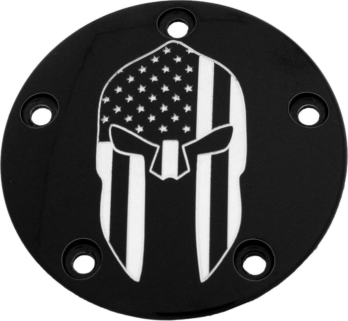 CUSTOM ENGRAVING Tc Timer Cover Spartain Black PATR20-04BG