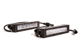 Diode Dynamics 6 In LED Light Bar Single Row Straight SS6 - White Wide Light Bar (Pair) DD5022P