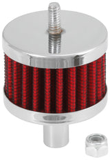 K&N Steel Base Crankcase Vent Filter 0.5in Vent OD x 2in OD x 1.5in Height 62-1100