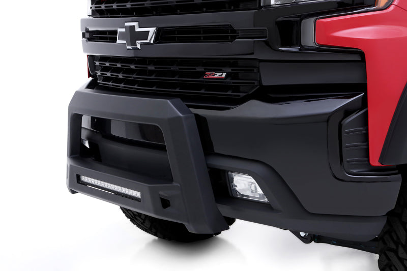 Lund 19-22 Chevrolet/GMC Silverado/Sierra 1500 Revolution Bull Bar - Black 86521217