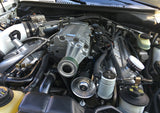 J&L 99-04 Ford Mustang SVT Cobra Driver Side Oil Separator 3.0 - Clear Anodized 3018D-C