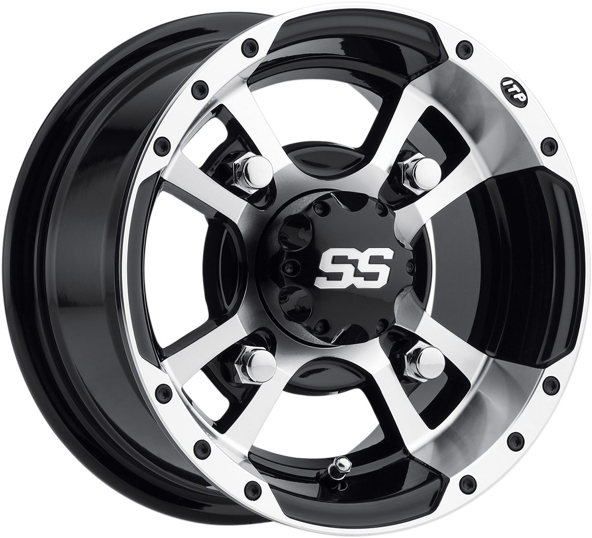 ITP SS Alloy SS112 Sport Wheel - Rear - Machined - 9x8 - 4/110 - 3+5 0928385404B