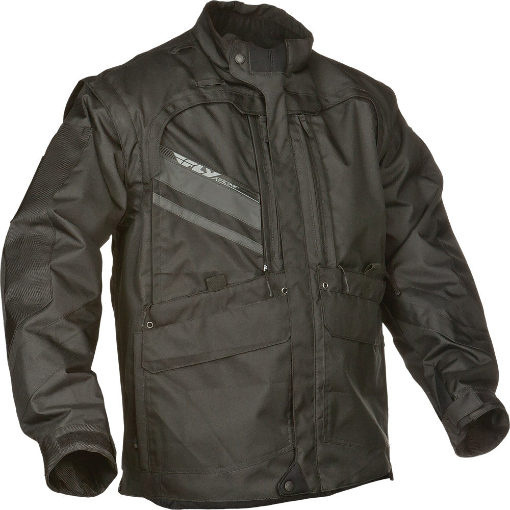 FLY RACING Patrol Jacket Black 2x 368-6802X