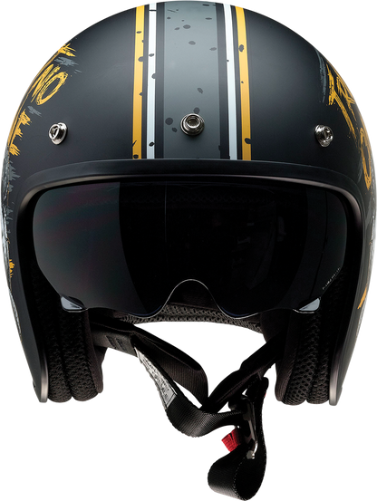 Z1R Saturn Helmet - Trust No One - Black/Yellow - Small 0104-2853