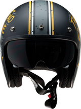 Z1R Saturn Helmet - Trust No One - Black/Yellow - XL 0104-2856