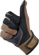 BILTWELL Baja Gloves - Chocolate - Small 1508-0201-302