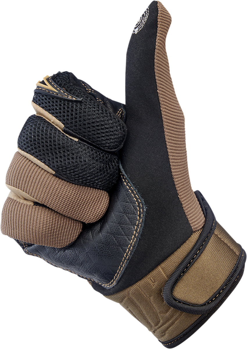 BILTWELL Baja Gloves - Chocolate - Medium 1508-0201-303