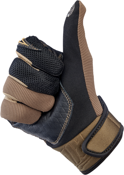 BILTWELL Baja Gloves - Chocolate - Large 1508-0201-304