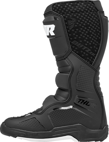 THOR Blitz XR Boots - Black/White - Size 7 3410-3073