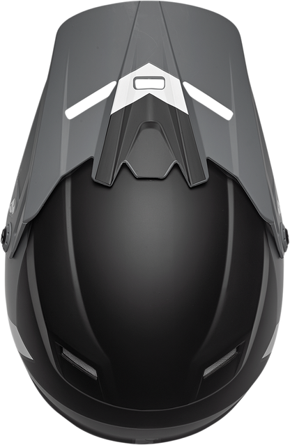 THOR Youth Sector Helmet - Chev - Gray/Black - Small 0111-1481