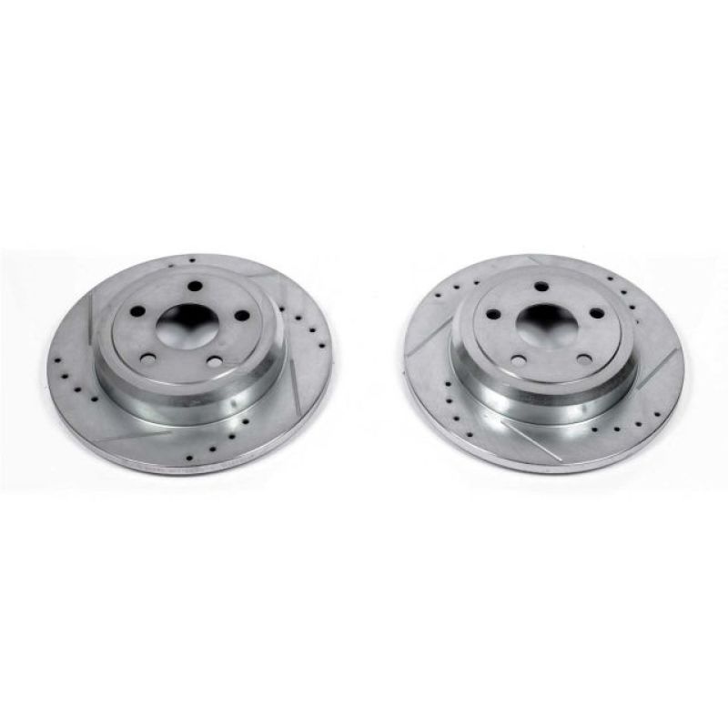 Power Stop 11-19 Dodge Durango Rear Evolution Drilled & Slotted Rotors - Pair AR83075XPR