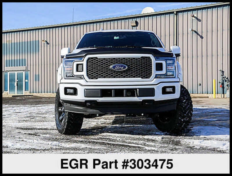 EGR 15+ Ford F150 Superguard Hood Shield - Matte (303475) 303475