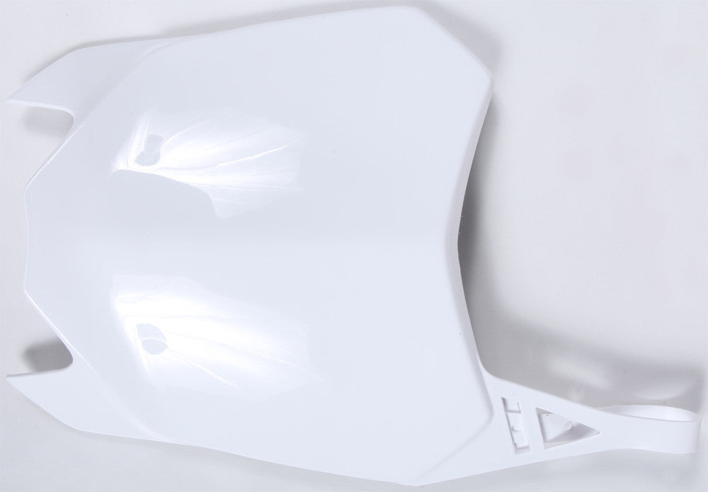 POLISPORT Front Number Plate White 8658800002