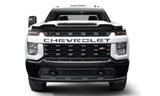 AVS 20-22 Chevrolet Silverado 2500 HD Aeroskin Low Profile Hood Shield - Matte Black 377187