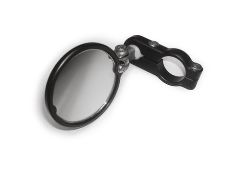 CRG Blindsight Folding 2 in. Round Bar-End Mirror - Black BSLS-100