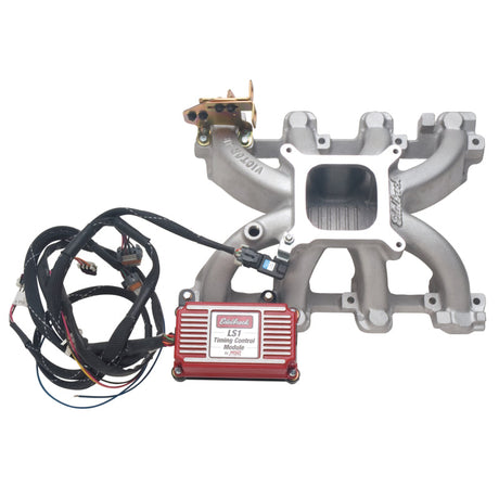 Edelbrock Manifold LS1 Victor Jr EFI to Carbureted Conversion 2908