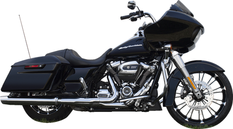 COASTAL MOTO Front Wheel - Fuel - Dual Disc/ABS - Black Cut - 19"x3.00" - FL FUL-193-BC-ABST