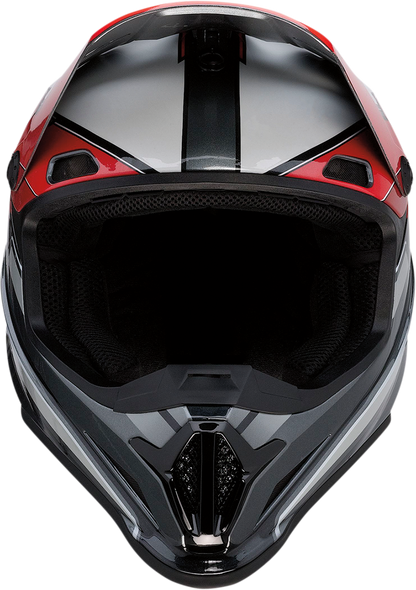 Z1R Rise Helmet - MC - Red/Gray - Small 0110-7209