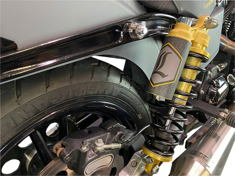 LEGEND SUSPENSION REVO ARC Piggyback Shocks - Standard - Gold - 14" - '04+ Sportster 1310-1920